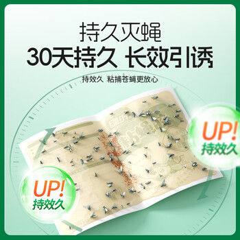 绿叶(Green Leaf)苍蝇粘板粘蝇胶捕蝇灭蝇器20张装 GL02110 绿叶(Green Leaf)苍蝇粘板粘蝇胶捕蝇灭蝇器20张装 GL02110