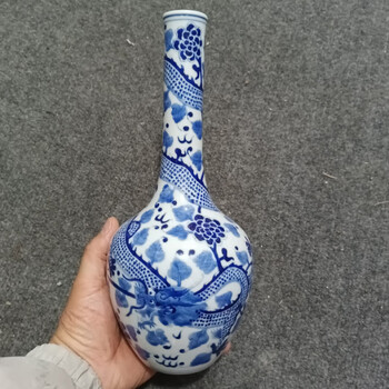 清代青花瓶价格报价行情- 京东