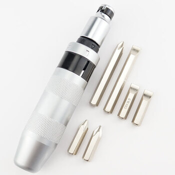 冰禹BJ-934 S2断螺丝取出器 冲击螺丝批正反螺丝刀 冲击改锥 12件套