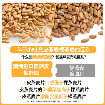 穗格氏澳洲燕麦片1200g罐装 原味无糖精钠早餐谷物即食麦片营养免煮代餐 穗格氏澳洲燕麦片1200g罐装 原味无糖精钠早餐谷物即食麦片营养免煮代餐