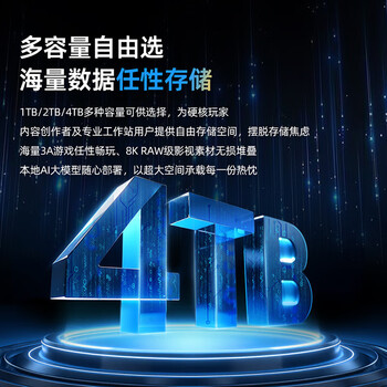 致态（ZhiTai）长江存储 2TB SSD固态硬盘 NVMe M.2接口 TiPro9000 系列 (PCIe 5.0 产品)
