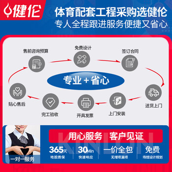 健伦【当/次日达】羽毛球网架+网室内外便携移动训练比赛标准羽毛球架