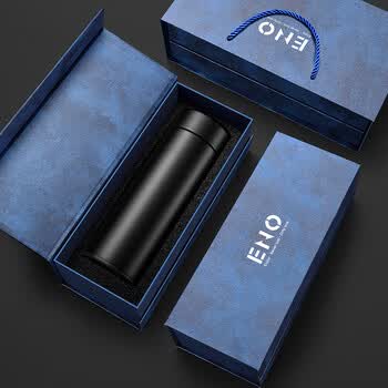 eno双层纯钛男士保温杯男士水杯茶水分离泡茶杯子生日父亲节礼物