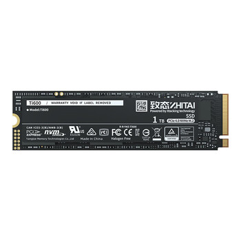 致态(ZhiTai)长江存储 1TB SSD固态硬盘 NVMe M.2接口 Ti600系列 (PCIe 4.0 产品) 致态(ZhiTai)长江存储 1TB SSD固态硬盘 NVMe M.2接口 Ti600系列 (PCIe 4.0 产品)