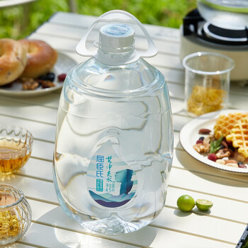 屈臣氏梵净山天然矿泉水富锶低钠弱碱深层大桶水泡茶煲汤4.5L*4桶整箱