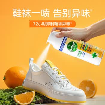 滴露（Dettol）消毒除臭喷雾454ml*2 鞋子马桶厕所除臭杀菌衣物消毒液 铃兰+柑橘
