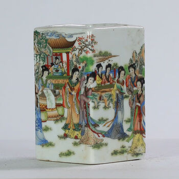 清代瓷器笔筒价格报价行情- 京东