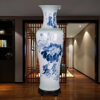 清代　青花花瓶　花器 O1CN01uLLlSk1ocGSSBHEDj_!!