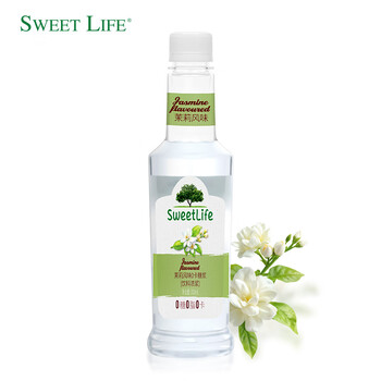 SWEET LIFE 0蔗糖咖啡糖浆 茉莉风味300ml 零卡糖无糖0脂肪调酒原料