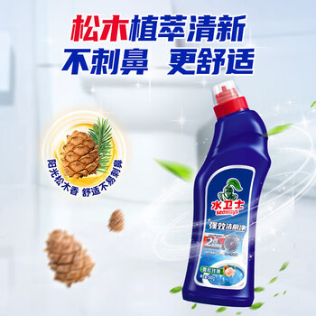 水卫仕（seaways）强效洁厕灵500g*1瓶 除垢马桶清洁剂厕所净除味除菌洁厕液