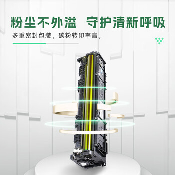 格之格204A/CF511A青色墨粉盒易加粉带芯片适用惠普M154a M154nw M180 M180n M181 M181fw打印机（约1600页）