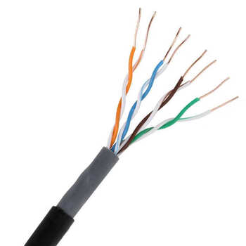 易初YICHU 超五类非屏蔽网线 原装无氧铜高速CAT5e箱线 宽带网络工程家用电脑监控8芯网线 305米/箱 JDYC-3W-3522