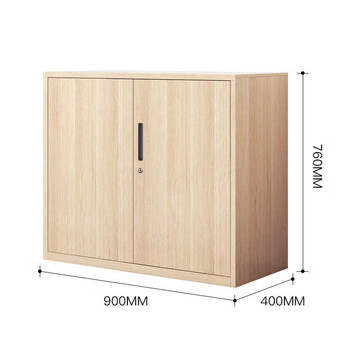 洛克菲勒办公文件柜钢制木纹铁皮柜储物矮柜资料档案柜铁开门高760宽900 洛克菲勒办公文件柜钢制木纹铁皮柜储物矮柜资料档案柜铁开门高760宽900