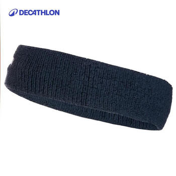 迪卡侬运动春夏季头带束发带男女成人弹力吸汗透气护具藏青均码 2669359 迪卡侬运动春夏季头带束发带男女成人弹力吸汗透气护具藏青均码 2669359