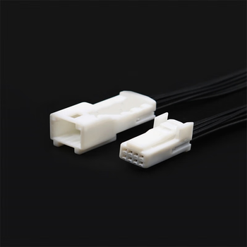 正鑫远 汽车连接器线束插头公母对插12孔公母全套带线30cm0.5平方