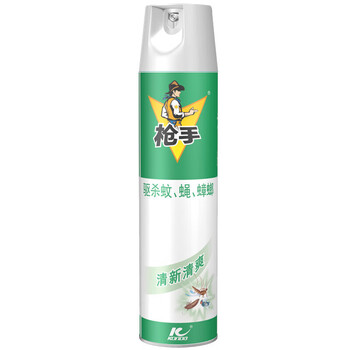 枪手杀虫气雾剂 小骑士600ML*6瓶 驱蚊喷雾家用驱杀灭防蚊虫苍蝇蟑螂