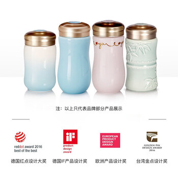 乾唐轩（HWM）马卡龙活瓷杯 粉红单层