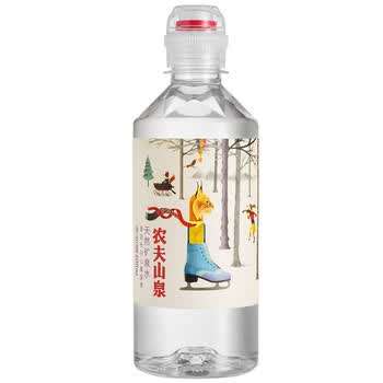 农夫山泉 长白山 天然矿泉水 学生饮用水 运动盖 400ml*24瓶