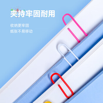 天章TANGO回形针彩色曲别针3#29mm镀镍防锈500枚大容量筒装 办公室文具用品家用企业金属(TANGO)