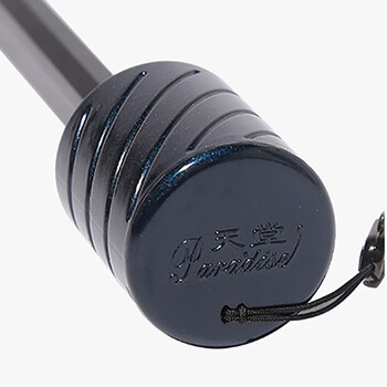 天堂伞 商务雨伞 晴雨两用三折伞 33212E黑胶 10骨 藏青色