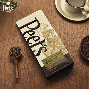 皮爷咖啡皮爷peets 迪克森少校咖啡豆新鲜烘焙重烘黑咖啡250g-【新包装】