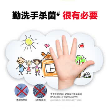 威露士洗手液青柠盈润300ml*4瓶 易冲洗健康呵护抑菌99% 泡沫洗手液
