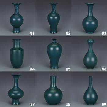 孔雀绿釉瓷器价格报价行情- 京东