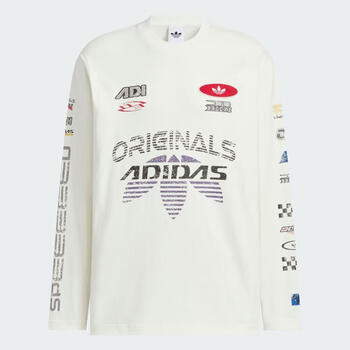 海外限定XL Adidas MOTOスリーブTシャツ KH1199