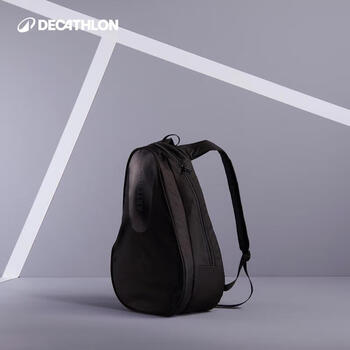 迪卡侬（DECATHLON）网球包羽毛球包背包球拍大容量运动包黑色19L4006186