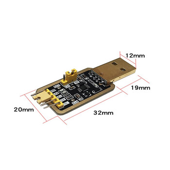 凯元达 USB转TTL模块 USB转串口 升级刷机小板 STC下载线 CH340E芯片340G（5个）