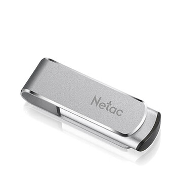 朗科(Netac) U388 U盘 USB 3.0 旋转金属 128GB