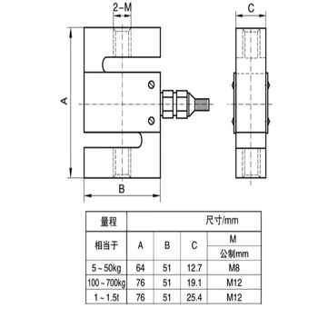 凯元达 拉力传感器显示器称重标准测力仪数显S型拉压力试验机测试仪报警0-5KG传感器+ZN5H送吊环