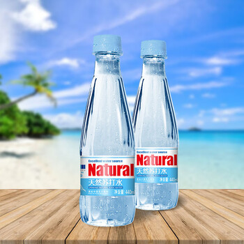 北大荒倍爽天然苏打水440mlx24瓶整箱弱碱0糖小分子矿泉饮用水京东自营