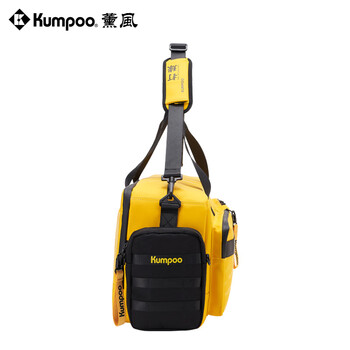 薰风（KUMPOO）王小羽同款羽毛球包熏风大容量收纳袋单肩防水运动包KB-369黄色