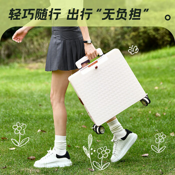 得力（deli）手推车购物车手拉车拉杆行李车拖车折叠75kg