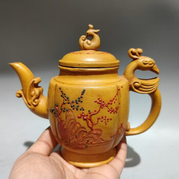 陈鸣远紫砂壶底款型号规格- 京东