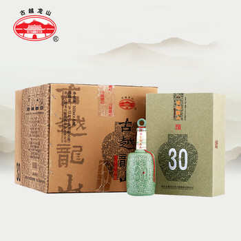 古越龍山 30年 500ml 陶器ボトルセット Amazon.co.jp: 紹興酒 古越龍山 陳醸30年 陶器ボトル 500ml