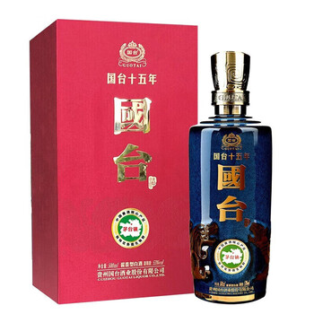 中国白酒　国台15年 Amazon.co.jp: 15年貴州茅台酒 アルコール53度500ml 2024年 箱付