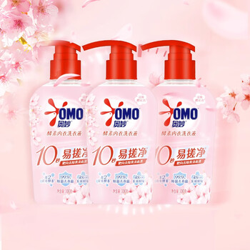 奥妙内衣洗衣液 除血渍去异味 温和洗衣液300g*3瓶 新老款随机发 奥妙内衣洗衣液 除血渍去异味 温和洗衣液300g*3瓶 新老款随机发