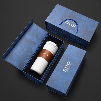 eno纯钛保温杯男女咖啡随行户外水杯高颜值新款2025杯子生日礼物