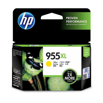 惠普（HP）原装墨盒 L0S69AA 955XL 黄色高容量 适用于Pro 8210/8216/8710/8720/8730/7720/7730/7740