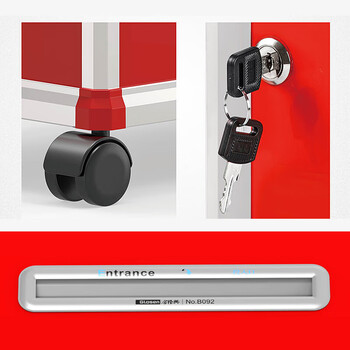 金隆兴 党员大会公司KT选举投票箱投票选举箱铝合金投票箱票箱选票箱集票箱选举箱中号铝制可拆装 B095