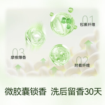京东京造香氛艺术留香珠200g*3(茉莉 白桃 水雾雪松) 洗衣香珠洗衣液伴侣