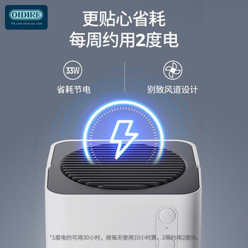 OIDIRE 德国品质 除湿机 抽湿机吸湿除潮 防潮抽湿神器地下室卧室宿舍办公室 除湿机 ODI-CSJ01 玛鲁白