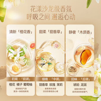 立白洗衣凝珠甜香草与橙花40颗*2盒 三腔 留香30天 浓缩洗衣液