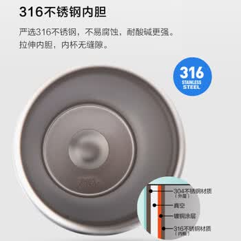 乐扣乐扣（LOCK&LOCK）乐扣乐扣保温杯遇见元气保温保冷咖啡杯弹跳盖男女550ML黑色