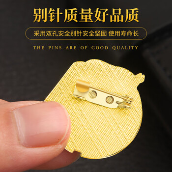 易利丰（elifo）2025最新版标准款1.5mm加厚正版2cm中国共青团团徽磁吸团员徽章别针款双面强磁大磁铁扣学生用胸章