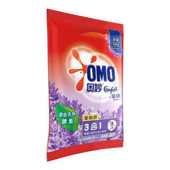 奥妙（OMO）洗衣粉560g 全自动含金纺馨香精华+金龙鱼金谷丰登九珍杂粮2.1kg