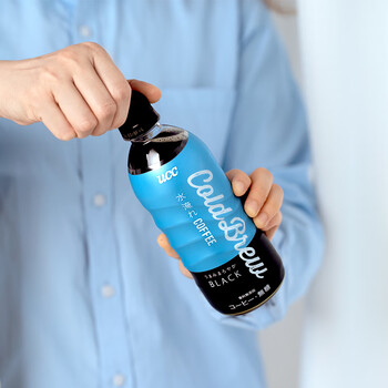 悠诗诗冷萃黑咖啡饮料无糖0脂冰美式特浓咖啡液500ml-24瓶整箱