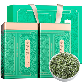 福茗源绿茶 蒙顶甘露 特级明前2026新茶嫩芽春茶高端茶叶礼盒送长辈250g
